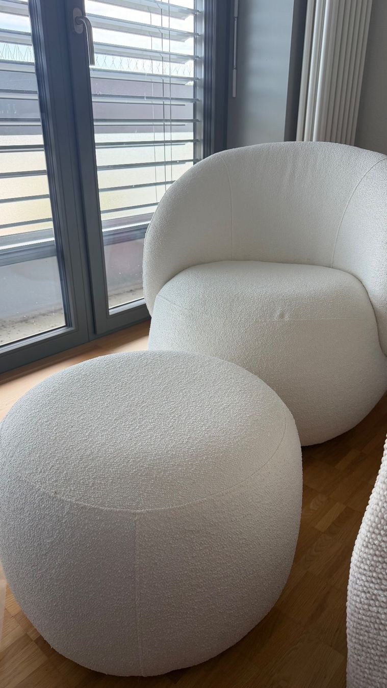 Sessel: Sessel mit Hocker von Depot – Gebraucht aus Aarau von Sammy.