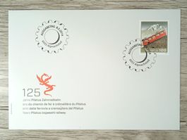TR12 Enveloppe + Timbre Suisse 2014
