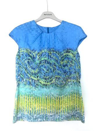 Seltenes Peter Pilotto Top aus Seide  Gr. 36 NEU