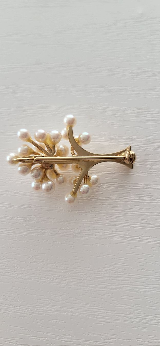Anhänger: Fantastisch schöner Anhänger/ Perlenbrosche  – Neu (gemäss Beschreibung) aus Unterägeri von Altgoldschmuck 3