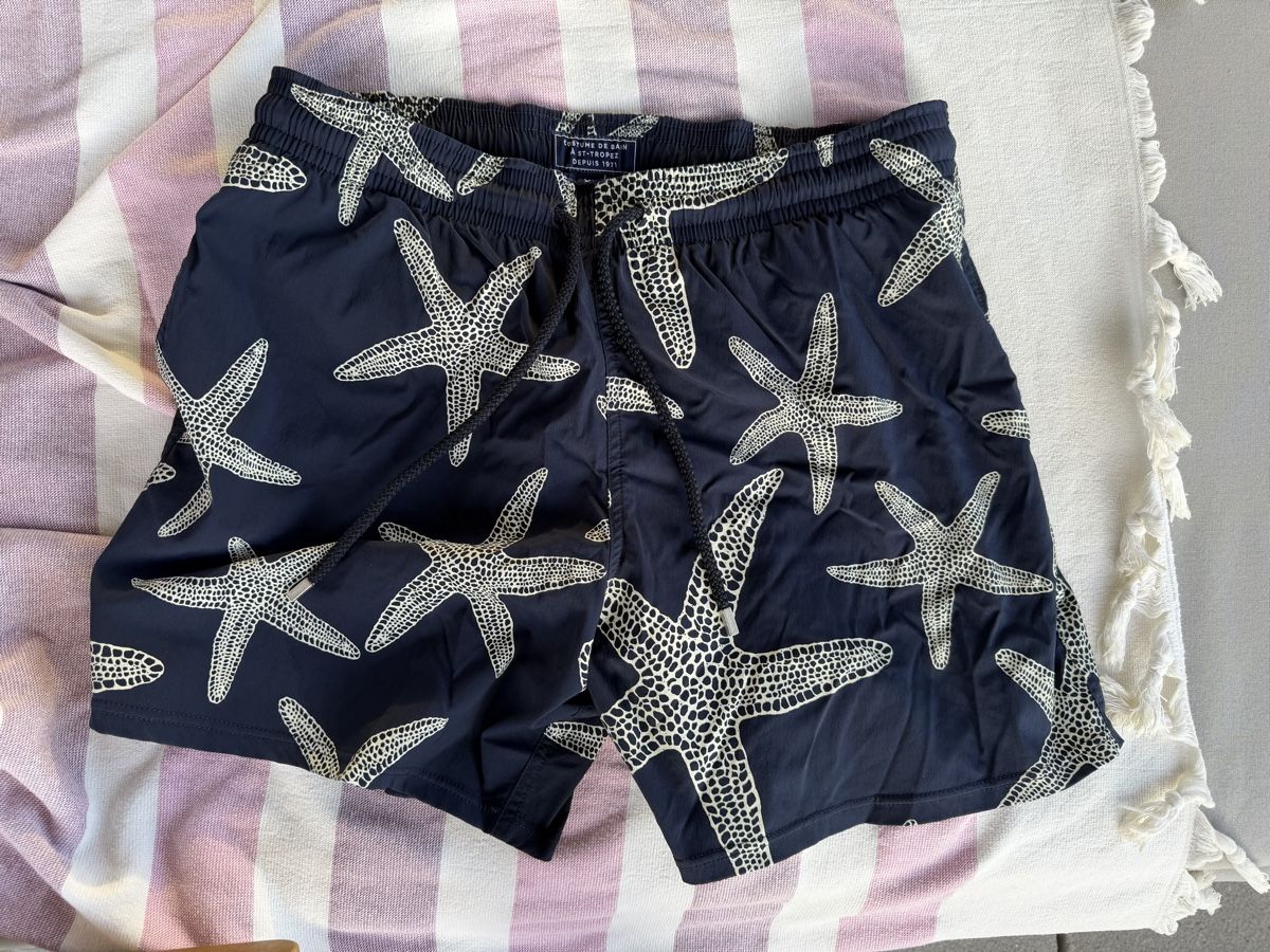 Vilebrequin Costumi da bagno: Vilebrequin Stretch-Badeshorts – Usato da Meilen venduto da Zurich_Glam 1