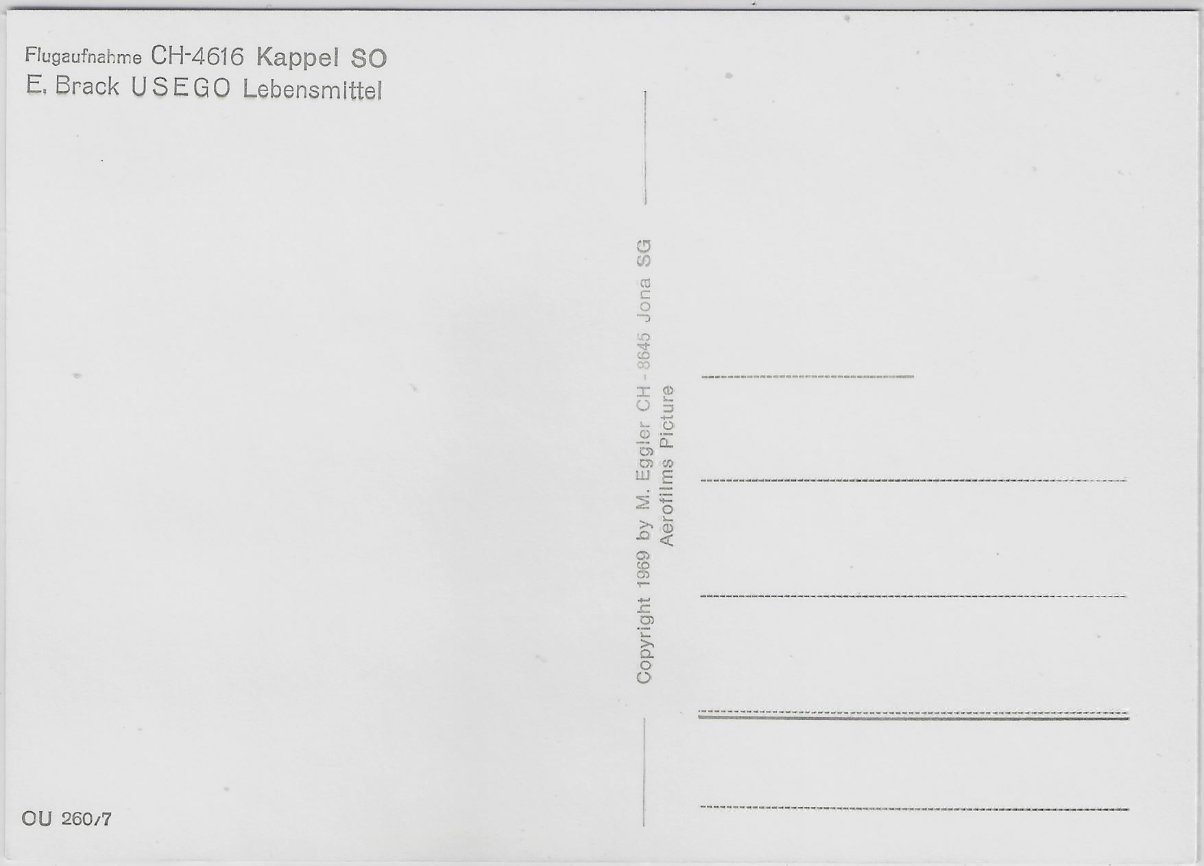 Cartoline postali: Flugaufnahme Kappel SO – Antico da Ettingen venduto da Kartenplanet 1