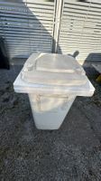 Abfallbehälter, Rollcontainer 240 Liter / 110 kg weiss