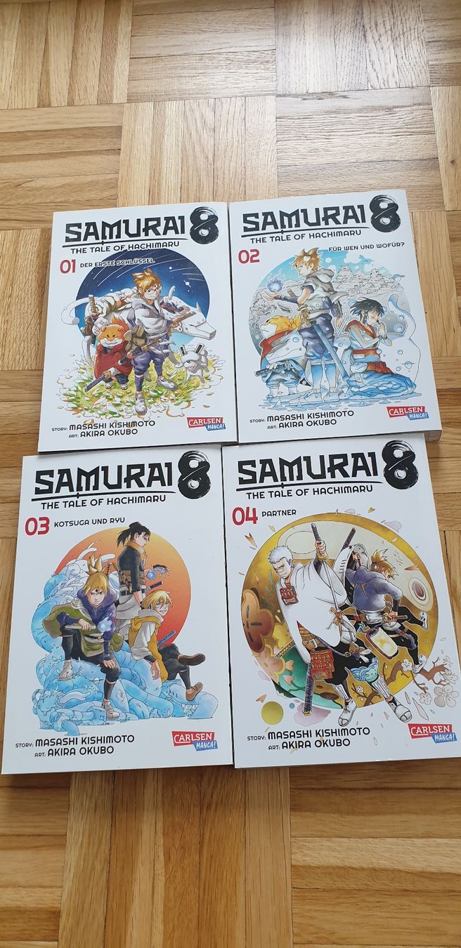 Comics: Samurai 8 manga band 1 bis 4 – Gebraucht aus Richterswil von Bardock0124