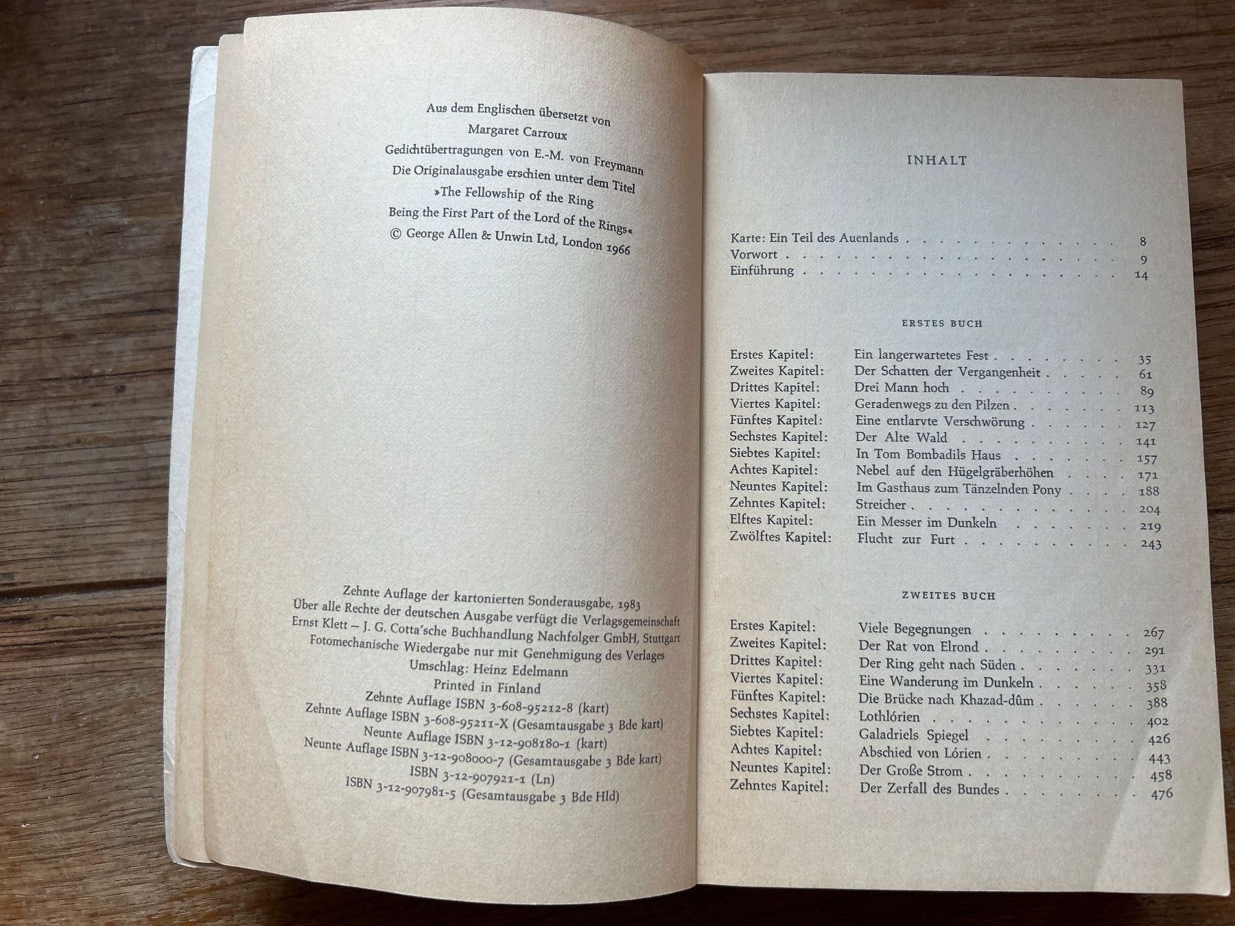 Libri: Der Herr der Ringe Band 1 – Usato da Oberarth venduto da Darius_Amadeus 4