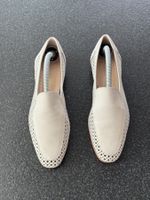 Eleganter luftiger Sommerschuh, Grösse 36, hellbeige