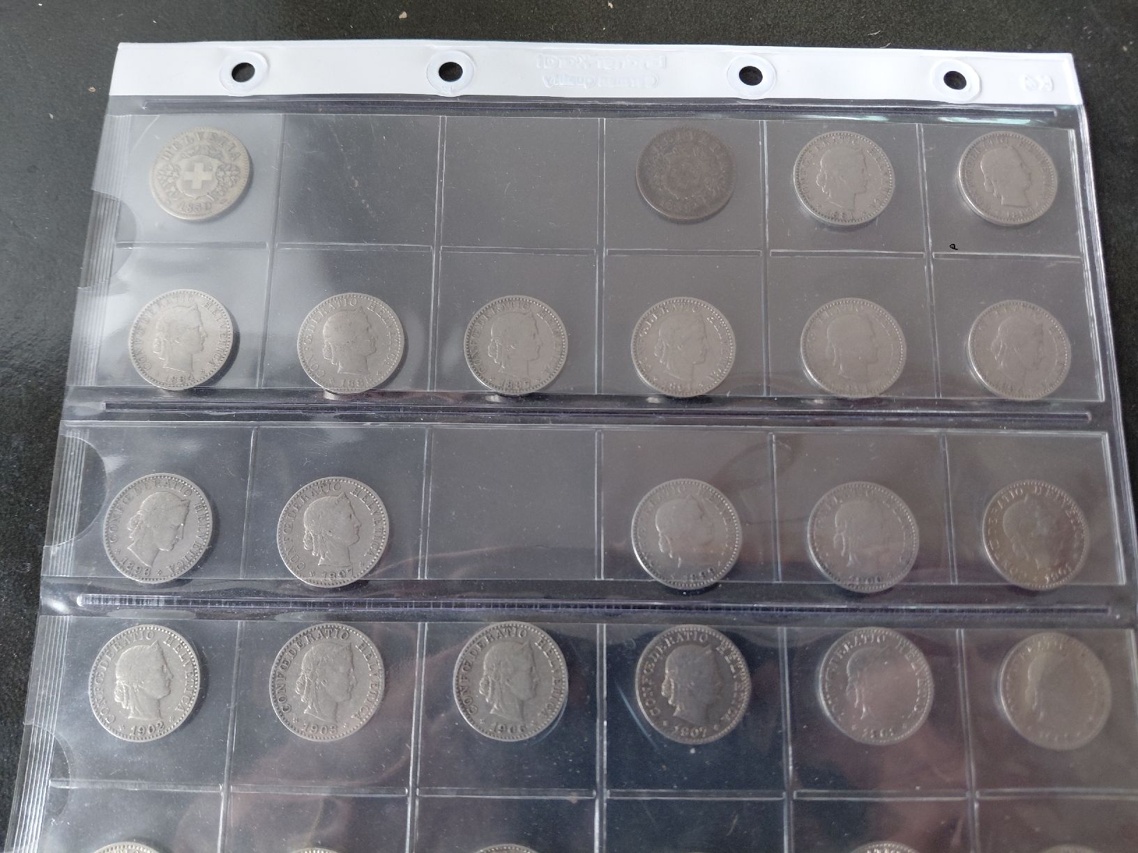 Tutti le monete: 20 Rappen-Sammlung 1850-2012 – Usato da Mülchi venduto da ChrisBlu 1