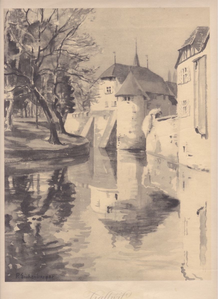 Dipinti: Vintagee Bild mit Rahmen – Usato da Berikon venduto da AntiqueMeant 1