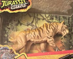 Jurassic Battle Smilodon Säbelzahntiger Neu Originalverpackt