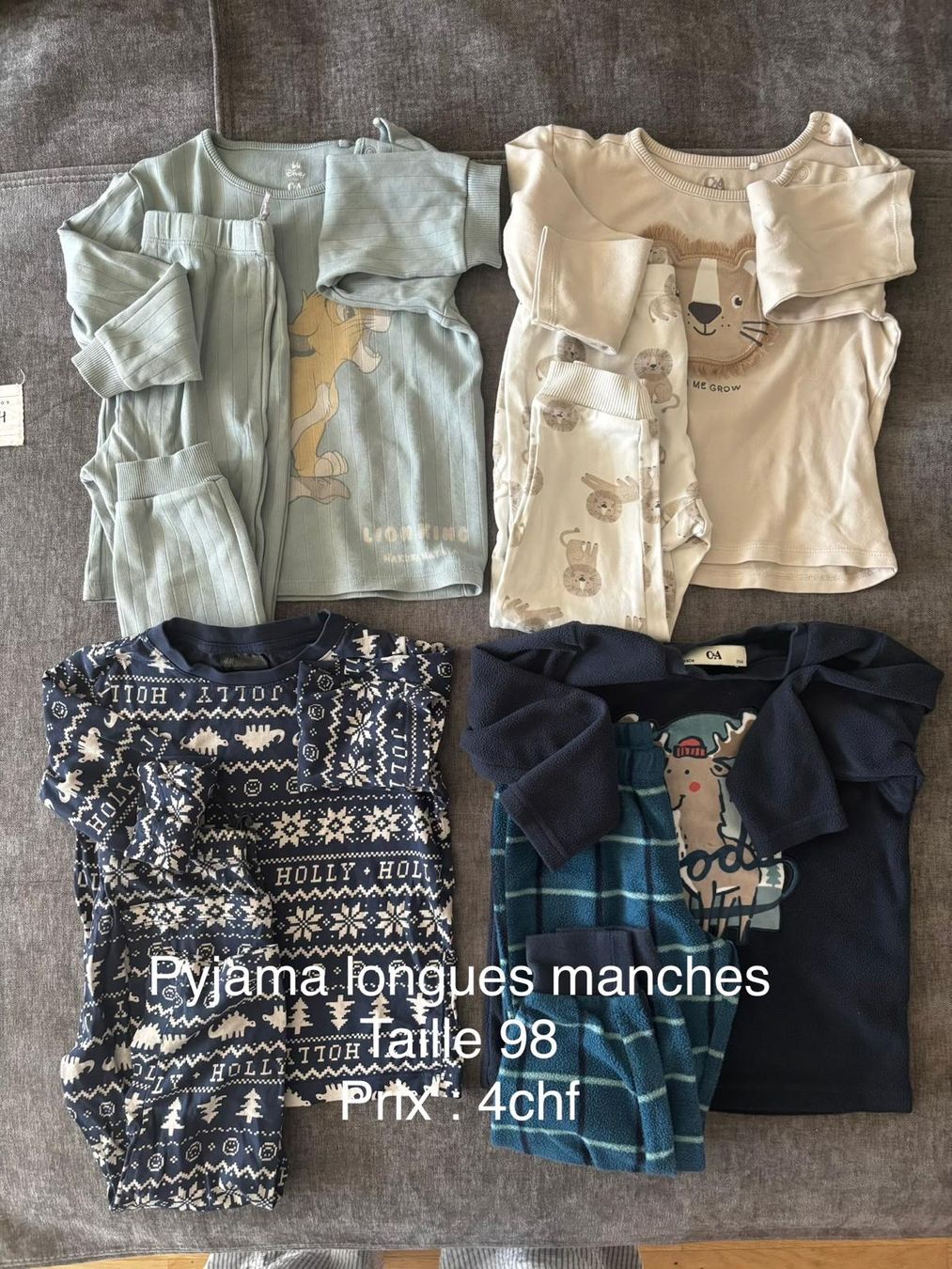 Pigiama & Simili: Vêtements petit garçon 98 – Usato da Bulle venduto da samidjo