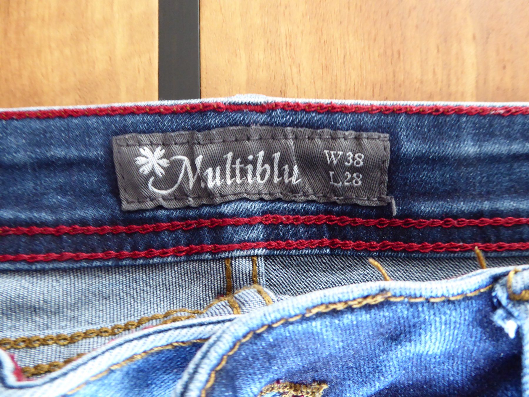 Jeans: Jeans Multiblu blau Grösse W38/L28 – Usato da Entlebuch venduto da roma6370 2