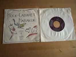 ROCK CABARET HABAKUK rare Single D'Mugge SWISS Kult 70's CH