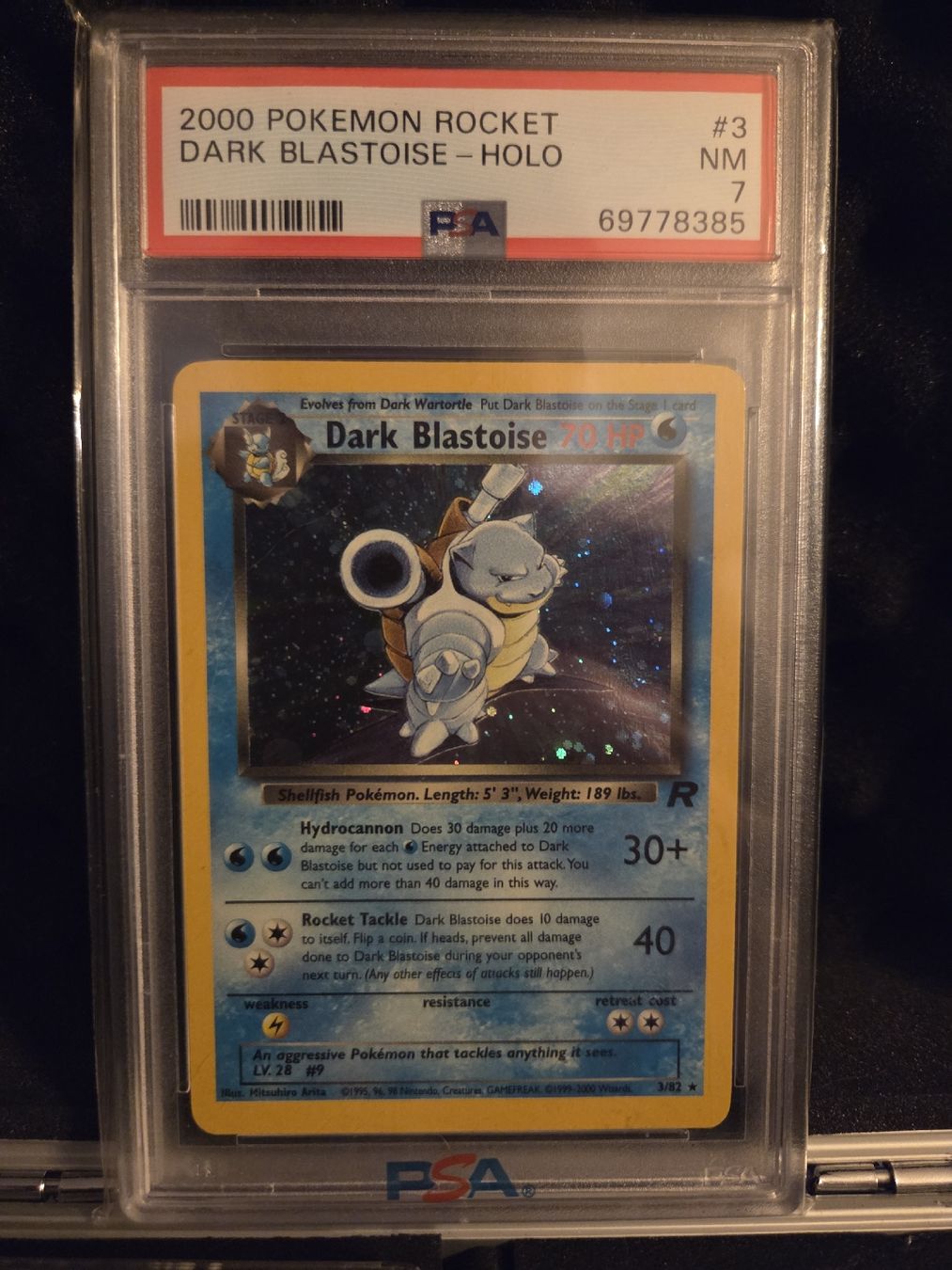 Pokémon Carte collezionabili: Carte Pokémon Dark Blastoise HOLO – Usato da Champex-lac venduto da PokeTop