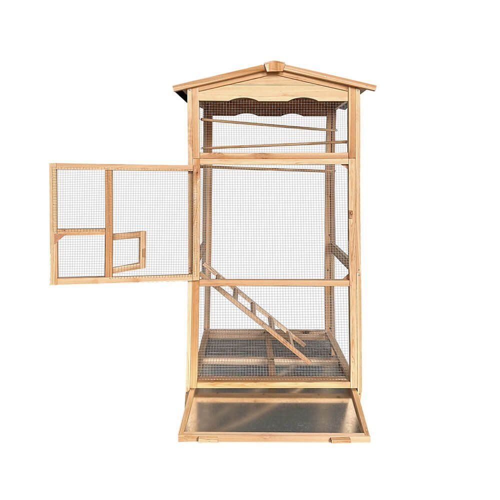 Casette per uccelli: Vogelkäfig PACO aus Holz - 89x176cm – Nuovo e nell'imballaggio originale da Wallenwil venduto da toesstal-vertrieb 4