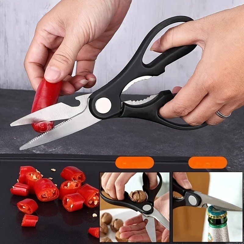 Coltelli da cucina: Messerset Küchenmesser Knochenmesser Zwei-in-Eins 6 Stuck – Nuovo (secondo la descrizione) da Unterägeri venduto da RmOnline 4