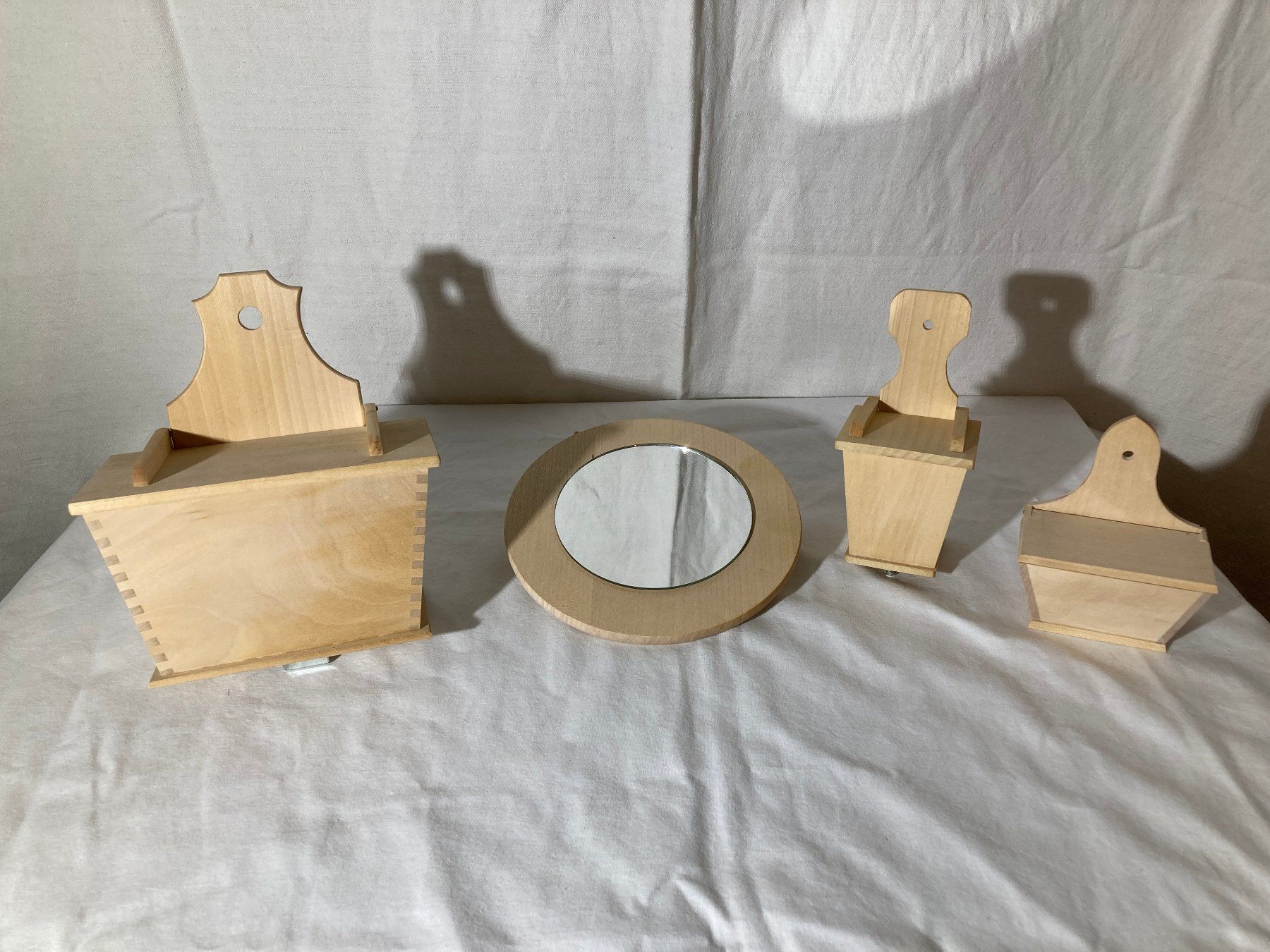 Kit bricolage: Holzartikel 4 Stück zum Bemalen oder Schnitzen – Nuovo (secondo la descrizione) da Steffisburg venduto da pet_2d5t