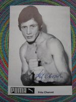 FRITZ CHERVET CH BOXER AUTOGRAMMKARTE ANTIK SELTEN