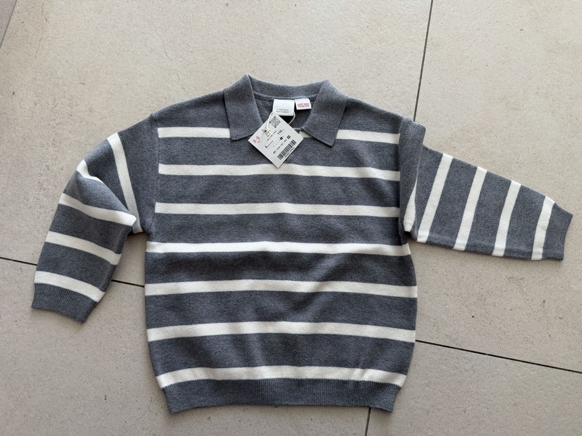 Zara Maglioni & Felpe: ZARA Pullover mit Kragen NEU Gr.110 – Nuovo e nell'imballaggio originale da Zug venduto da kow_6xr6