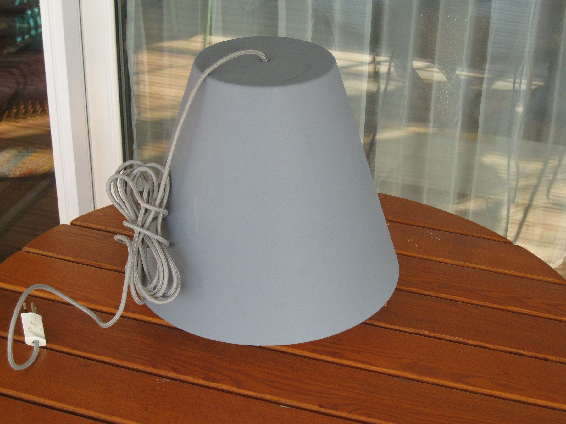 Hay Lampadari & plafoniere: HAY Pendelleuchte "Sinker Pendant L"  - dusty grey – Usato da Arbon venduto da lucullus61