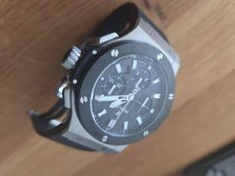 Hublot Big Bang Steel/Keramik ab Hublot Service, wie neu!