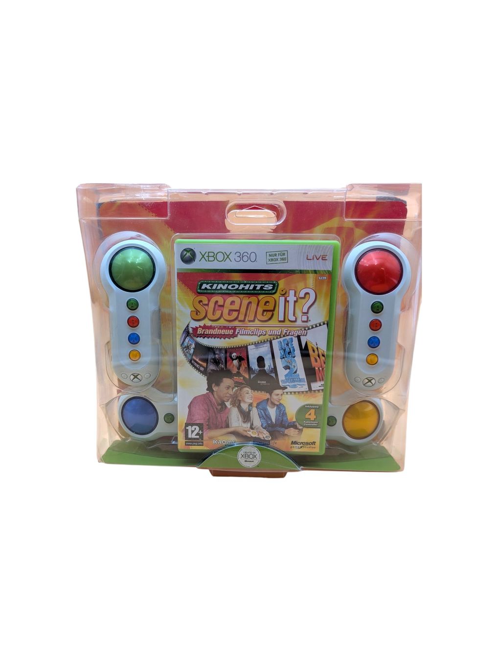 Microsoft Giochi: Scene It? Kinohits 4 kabellose Quiz-Controller Xbox 360 – Usato da Domat/Ems venduto da IsseldorsShop