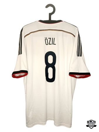 OZIL #8 Original Germany World Cup 2014 Home Trikot
