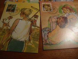 Satz Maximumkarten 1989, Pro Juventute