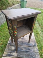 Nachttischli Holz bemalt, Vintage Stil - Hingucker!