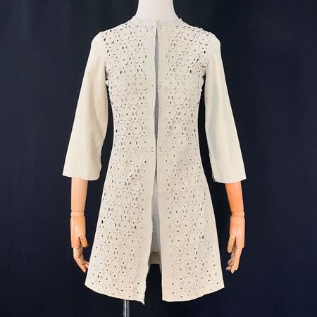 LEONARDO Leather Dress
