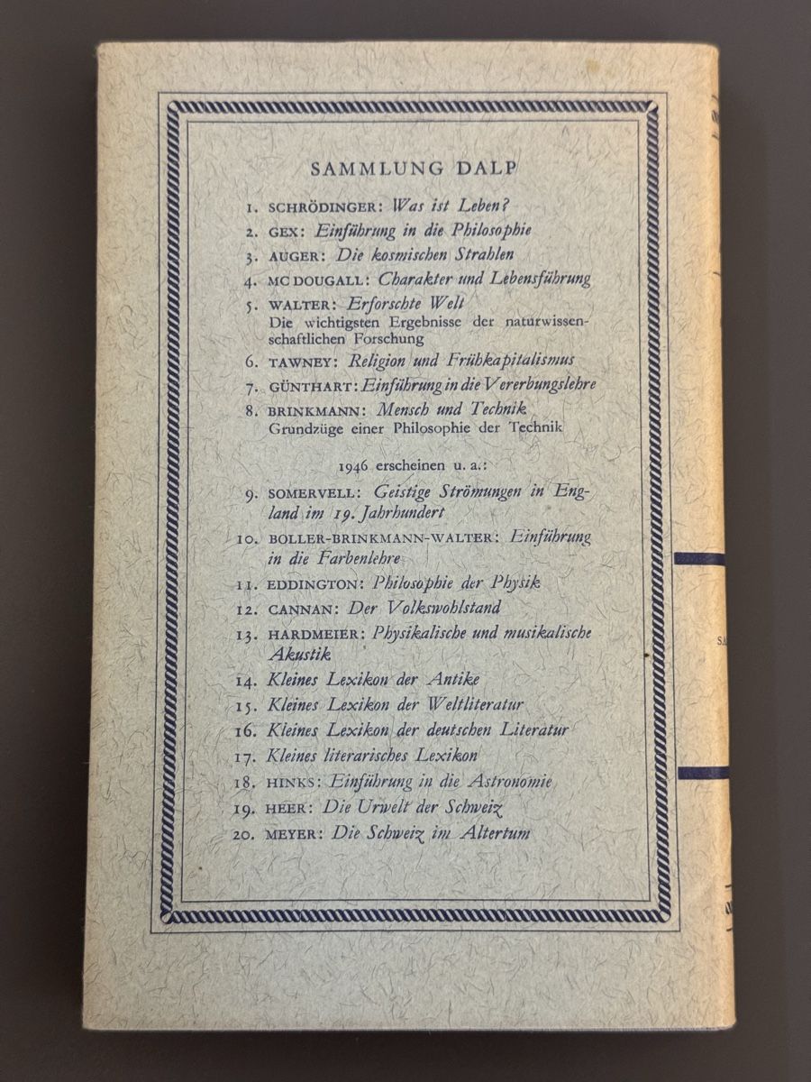 Libri: Sammlung Dalp: Die Schweiz im Altertum, Ernst Meyer – Usato da Windisch venduto da _pascal_st_ 1