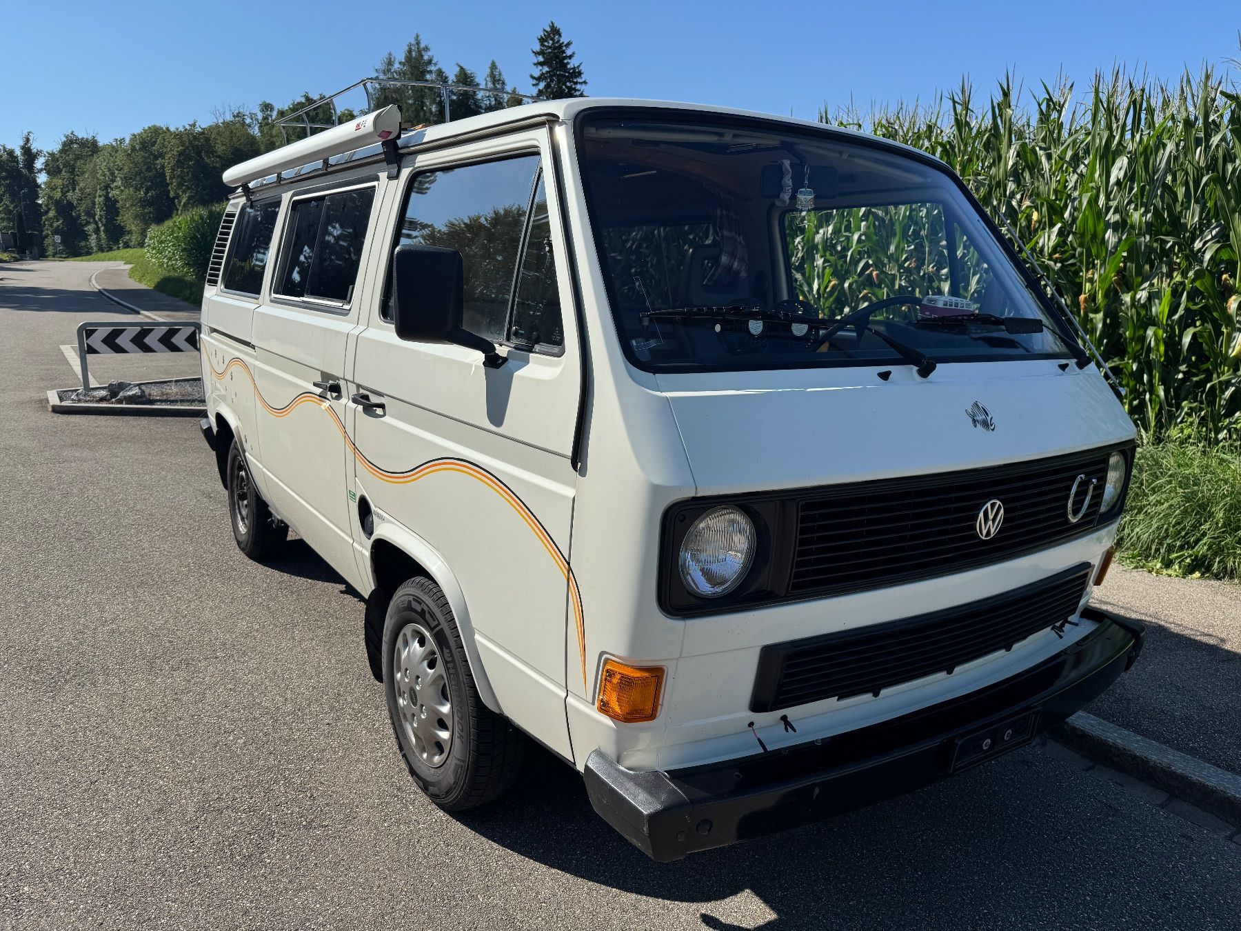 VW Veicoli da campeggio: VW-Bus T3 Typ 2 ausgebaut als Camper – Usato da Affoltern am Albis venduto da heebha
