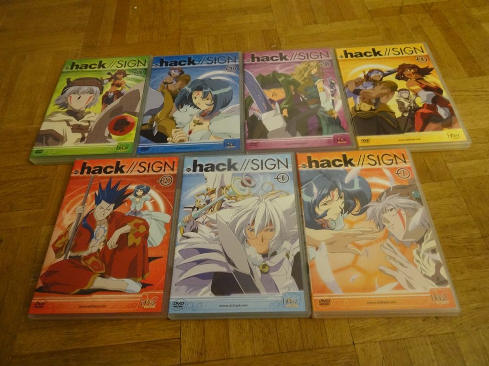 hack//SIGN Hack Sign ANIME DVD 1-7 (Gebraucht) in Olten für CHF 30 ...