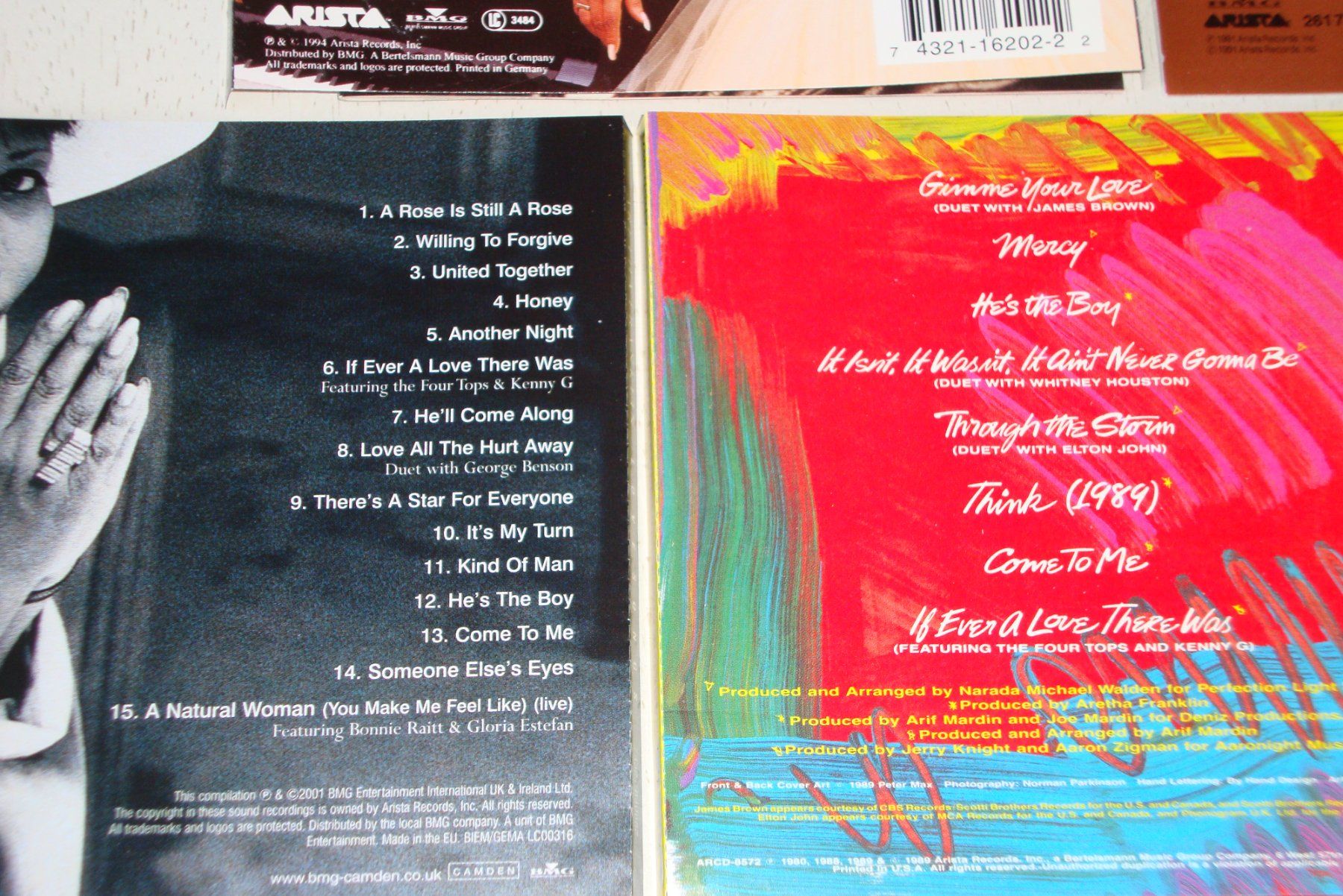 CD: 5CD's - Aretha Franklin – Usato da Unterbäch VS venduto da diquq 3