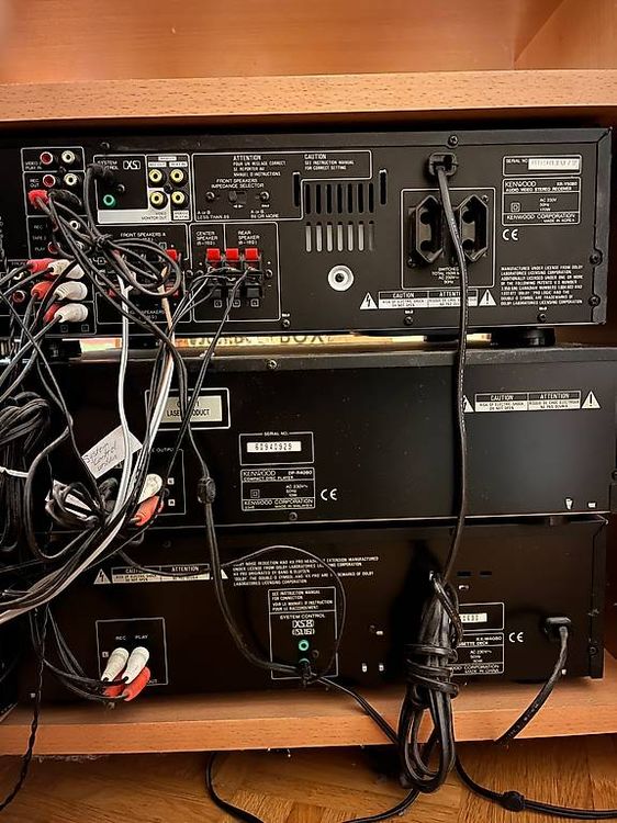 Komplette Kenwood Hifi-Surround-Anlage 2