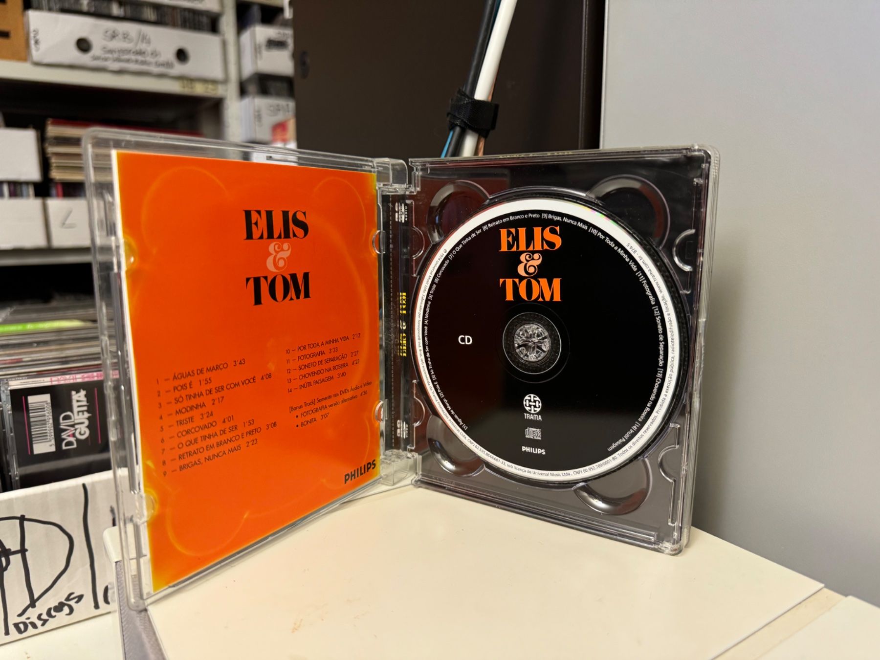 CD: Elis & Tom (CD+DVD-Audio) - HA11I – Nuovo (secondo la descrizione) da Küsnacht ZH venduto da swisssales.net 2