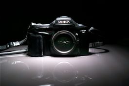 Minolta Dynax 7xi Analog Spiegelreflexkamera Set Top zustand