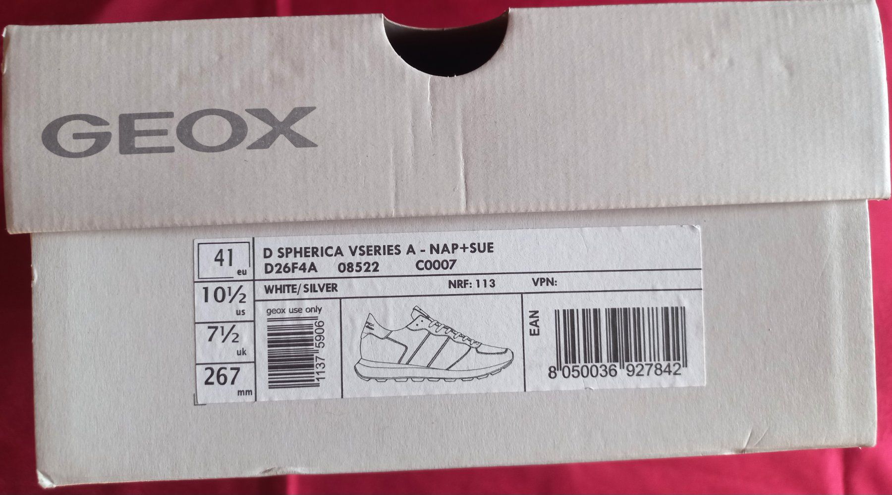Scarpe da donna: GEOX Respira Basquetes taille 41 – Nuovo (secondo la descrizione) da Dompierre FR venduto da fat_xth5 4