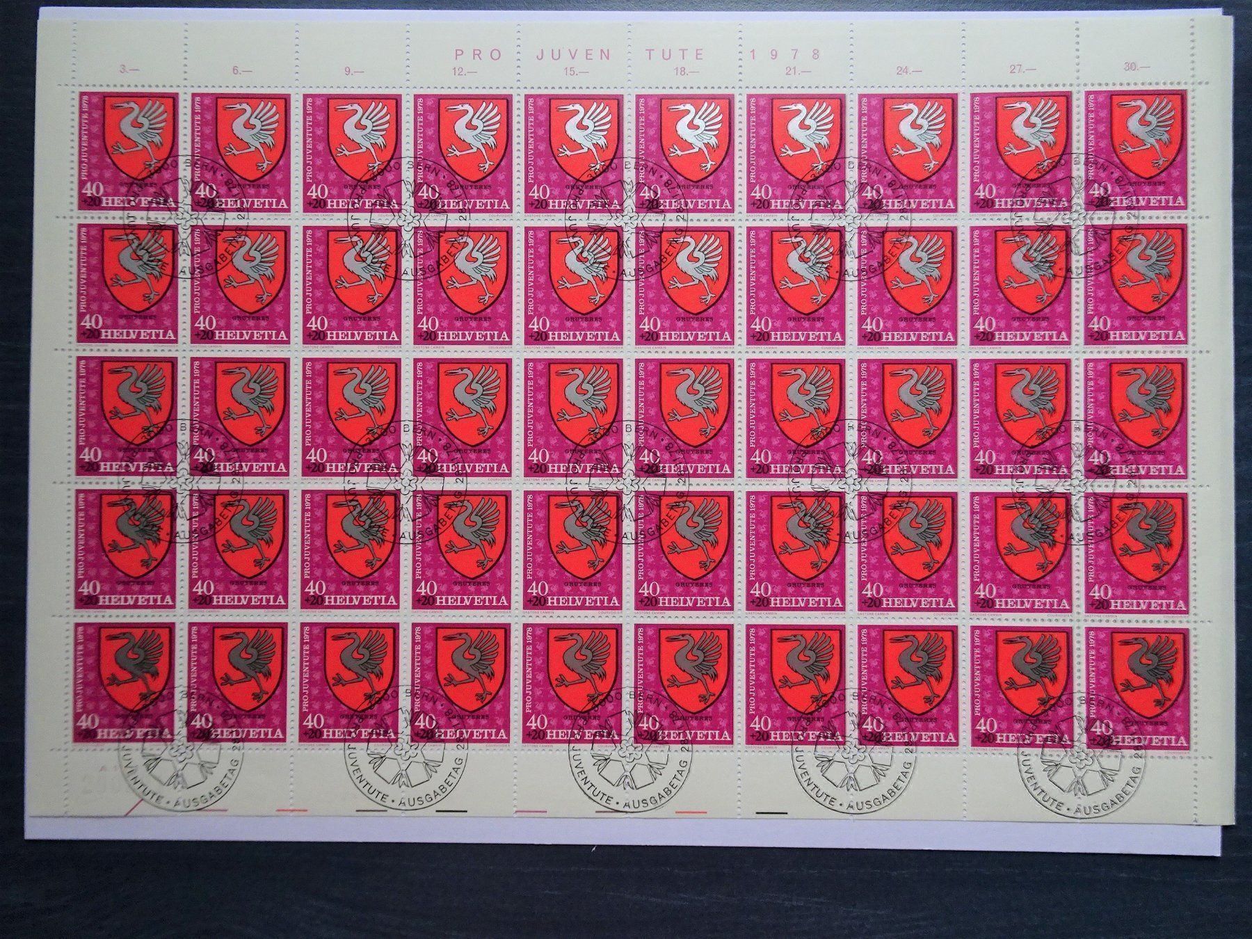 Tous les timbres: PJ 1978 – Neuf (Voir description) à Aadorf par Chnorli-Furz