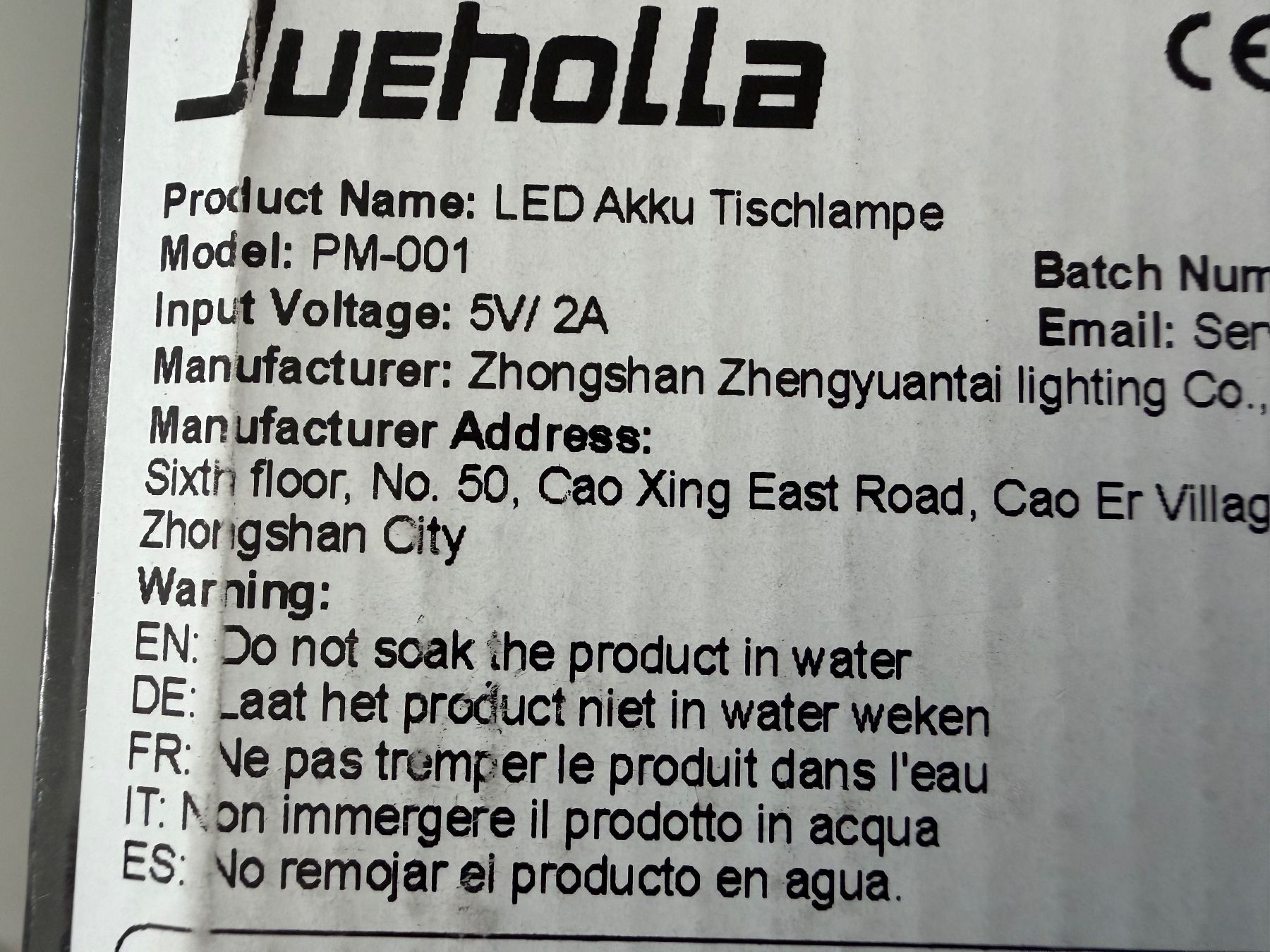 Lampen: Tischlampe LED Akku NEU – Neu und originalverpackt aus Pratteln von Reex 2