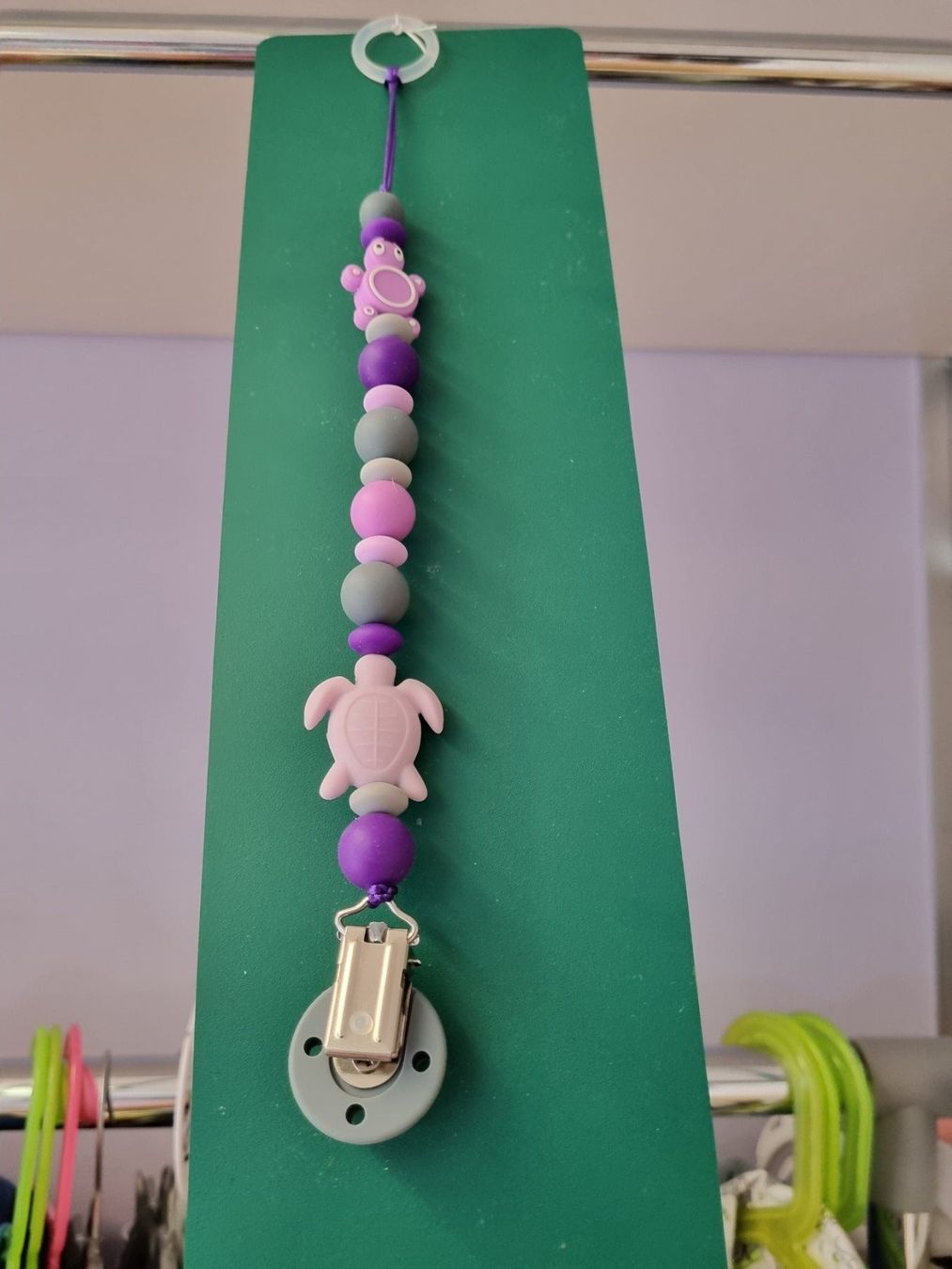 Colliers: Schnullerkette mit Adapter – D'occasion à Schönenwerd par Chez_Mimi 1
