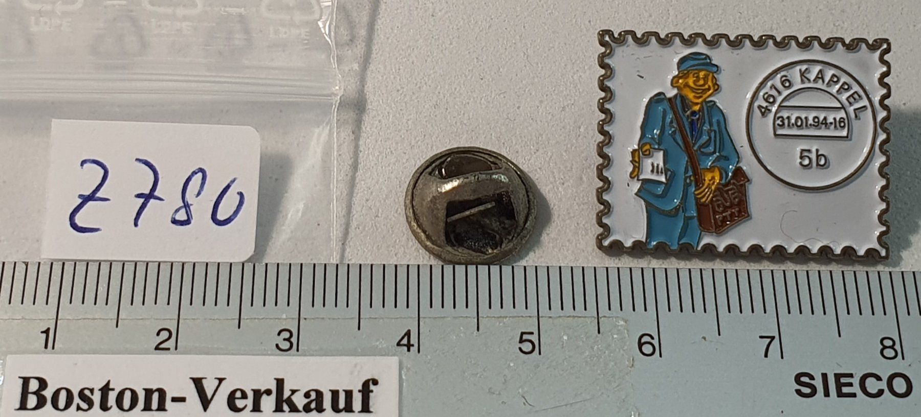 Placchette & Badge: Z780 - Pin PTT Post 4616 Kappel – Usato da Reinach BL venduto da Boston-Verkauf 2