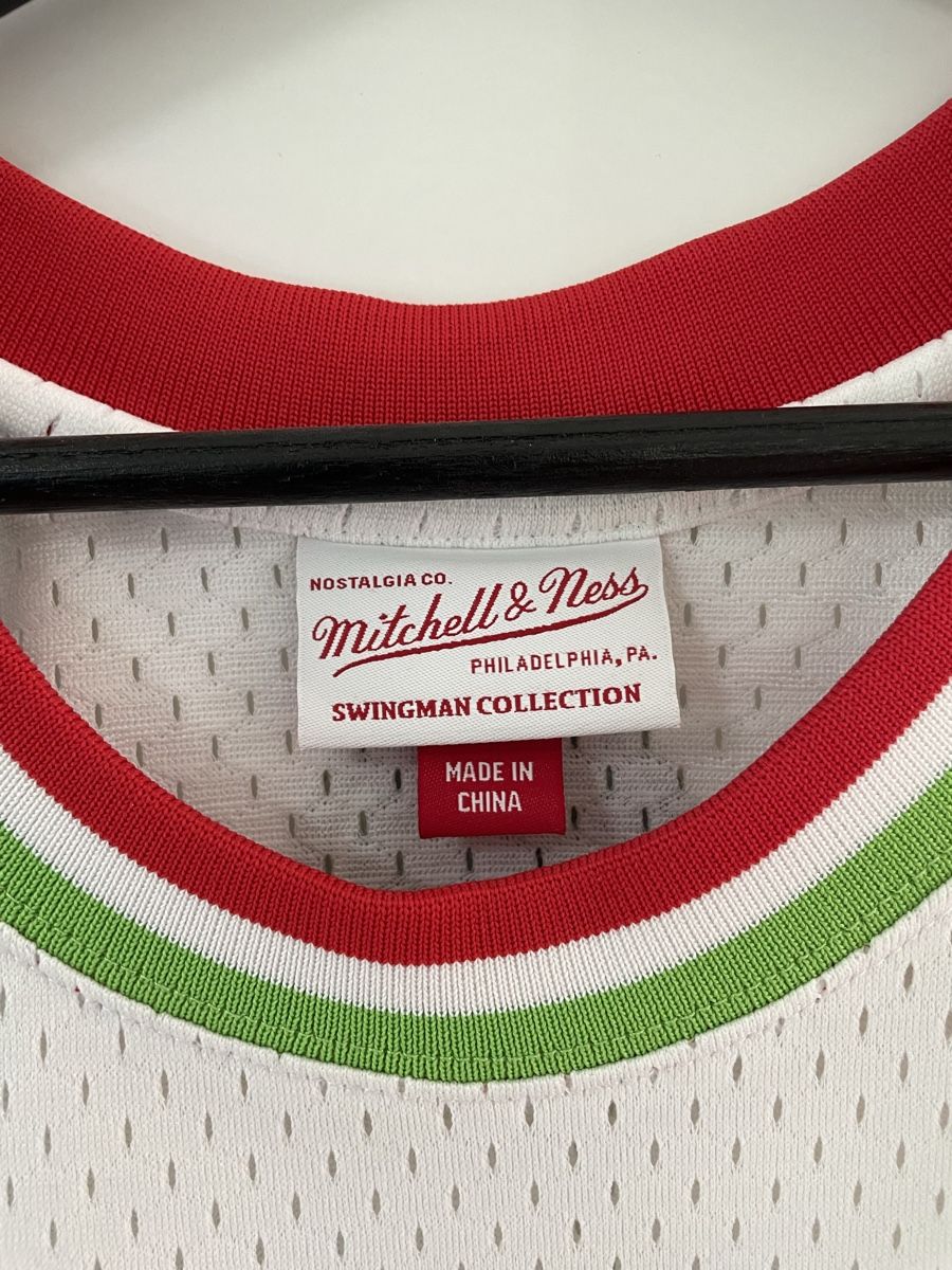 Canottiere & Pantaloni: Mitchell & Ness Future Atlanta Hawks Trikot Grösse L – Usato da Bassersdorf venduto da Joe_56lh 2
