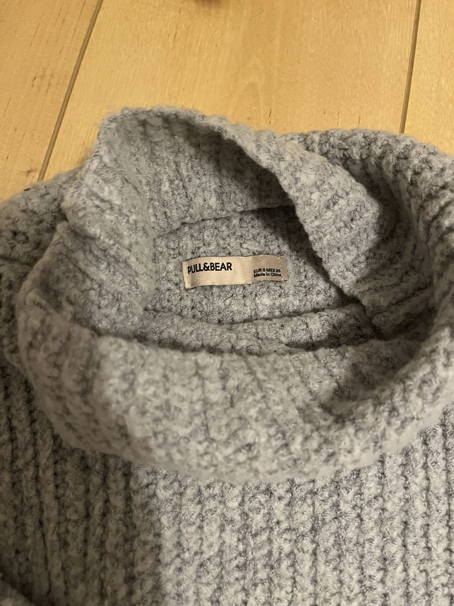 Pull&Bear Pulls & Sweat-shirts: Pull col roulé Pull&Bear gris taille S état correct – D'occasion à Bellevue par utilisatratice 2