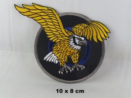 ADLER - Aufnäher - Aufbügler - Stickerei - 10x8cm