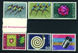 1971, Nr.490–495, Sonderpostmarken I **