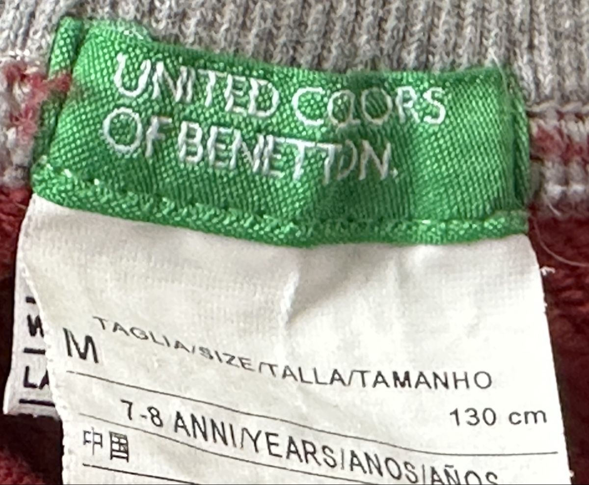 Benetton Pantaloni: Pantalone della tuta in misto cotone Benetton – Usato da Castel San Pietro venduto da Moregi 3