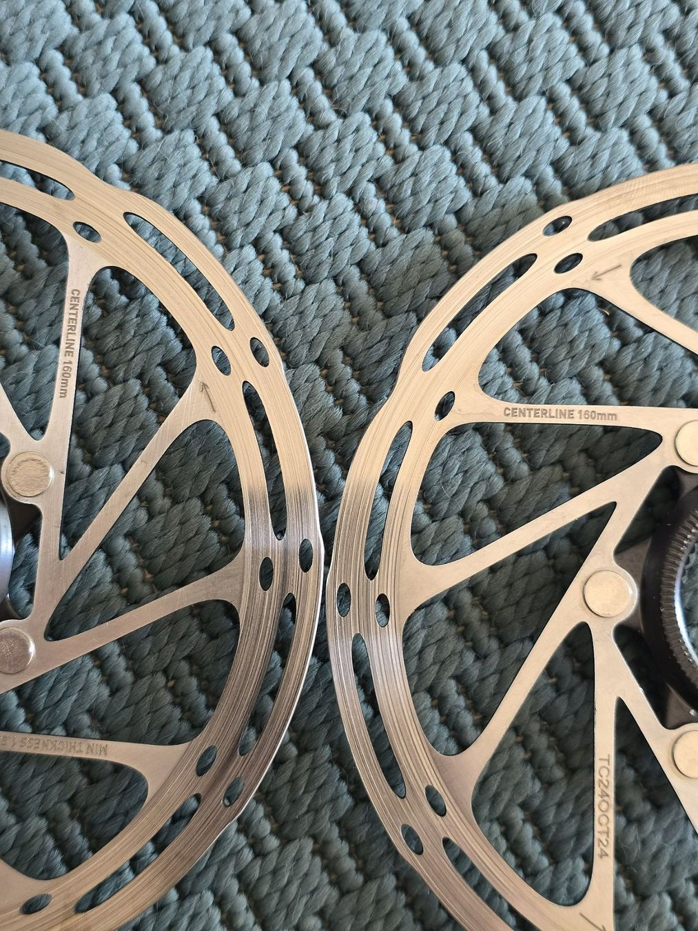Sram Pezzi di ricambio: 2x Bremsscheibe SRAM Centerline 160mm – Usato da Rothenfluh venduto da Manitu72 2