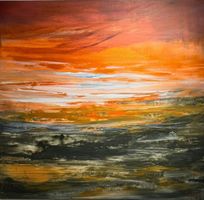 Originalgemälde auf Leinwand 100x100 cm, Unikat!!!