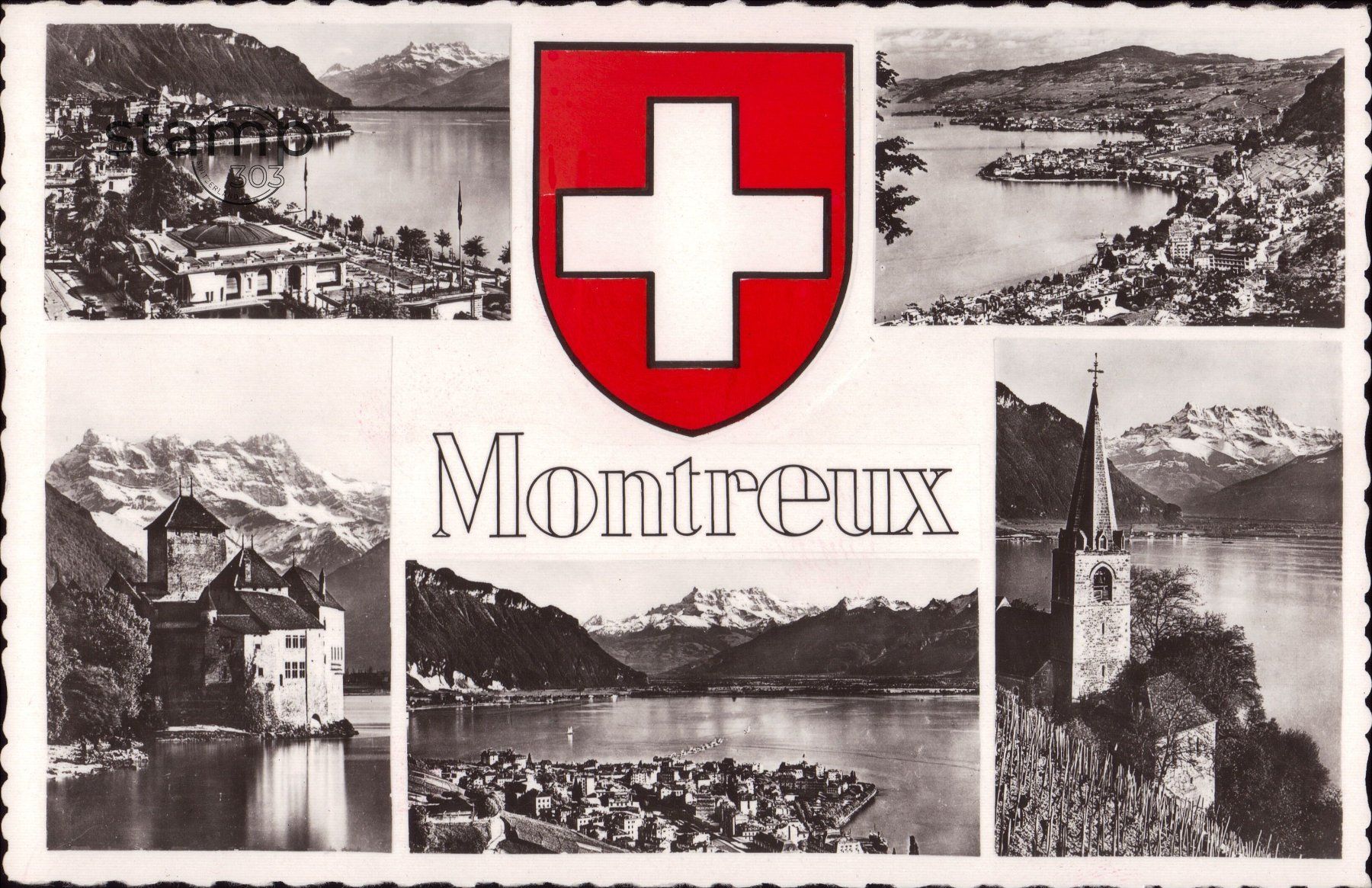 Cartoline postali: TOP_AK Montreux – Usato da Eggersriet venduto da stamp303