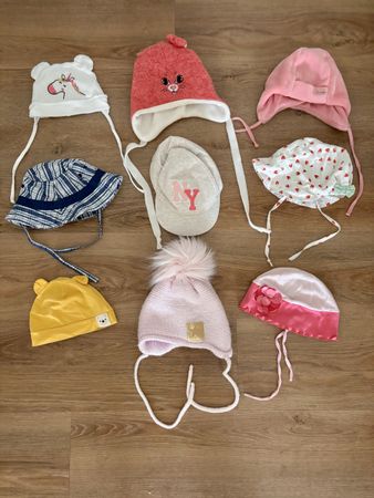 Babymützen, Gr. 3-6M!!!